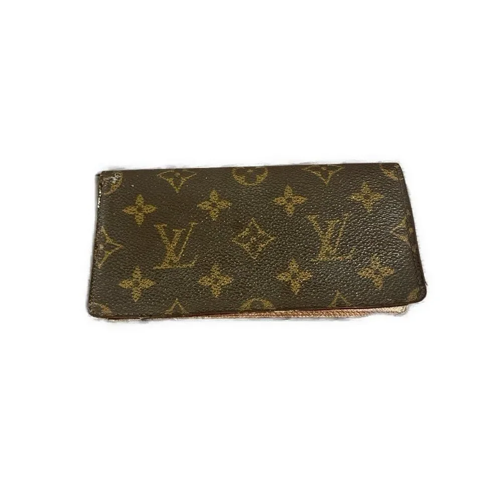 louis vuitton authentic wallet Brown Logo Monogram